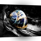 Abstract Animals Rainbow Snail Colours A1 Xlarge Canvas