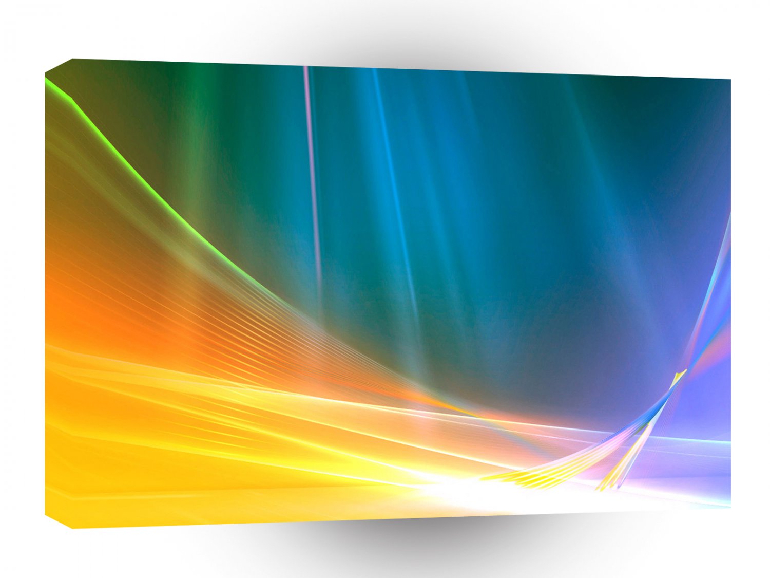 Abstract Aurora A1 Xlarge Canvas
