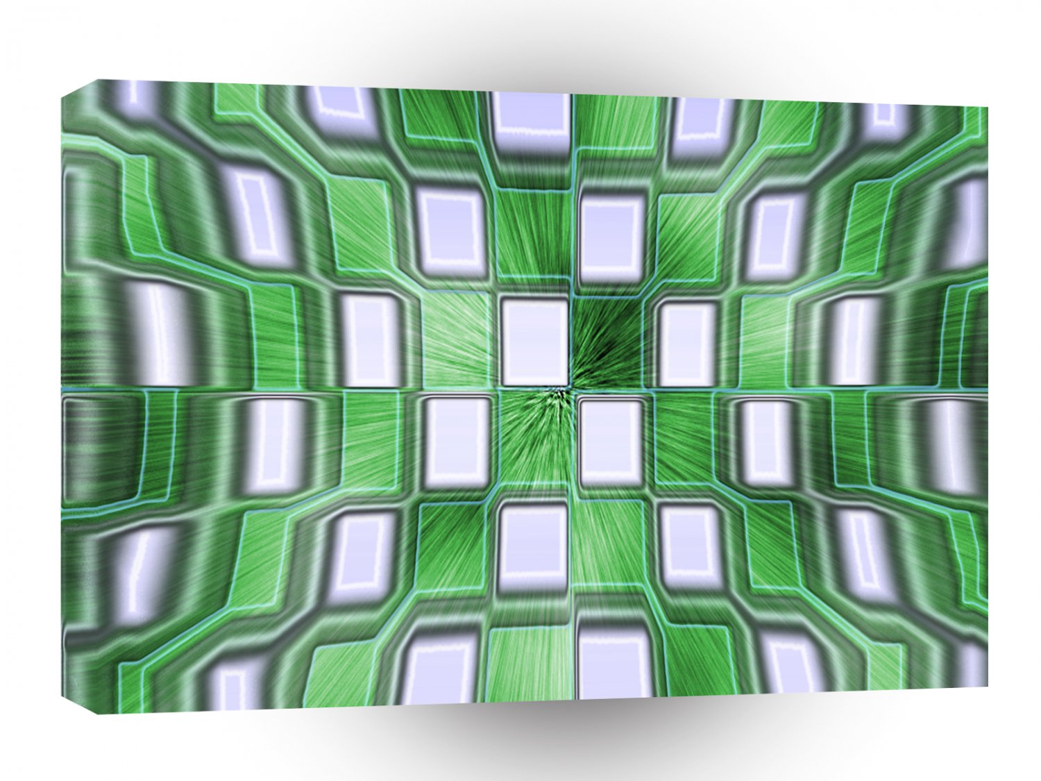 Abstract Block Rockin A1 Xlarge Canvas