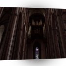 Abstract Building Lubeck Chapel Stained Glass A1 Xlarge Canvas