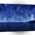 Abstract Cartoon Fishing For The Moon A1 Xlarge Canvas
