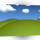 Abstract Cartoon Land A1 Xlarge Canvas