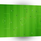 Abstract Cartoon Point Click Football A1 Xlarge Canvas