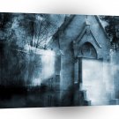 Abstract City Dark Crypt A1 Xlarge Canvas