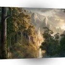 Abstract City Kingdom Light A1 Xlarge Canvas