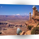 Abstract City Mars Living A1 Xlarge Canvas