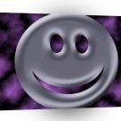 Abstract Colors Chrome Smile A1 Xlarge Canvas