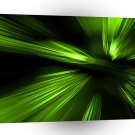 Abstract Colors Green Blaze A1 Xlarge Canvas