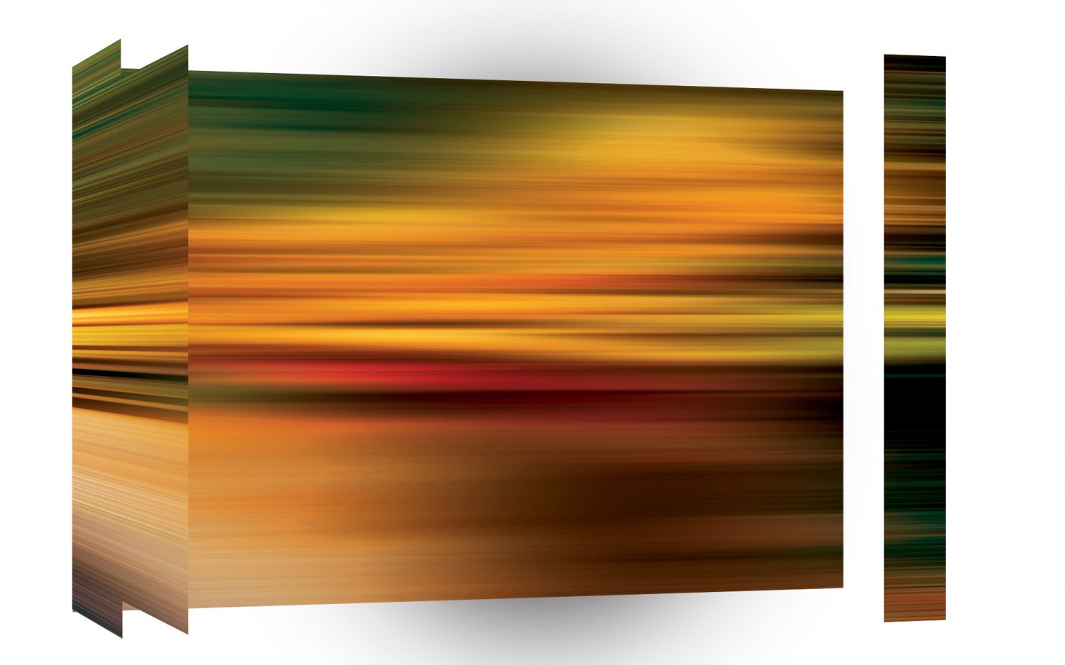 Abstract Colors Jockeys Scramble A1 Xlarge Canvas