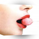 Abstract Colors Lips Lolly A1 Xlarge Canvas
