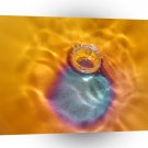 Abstract Colors Oil Drip Drop A1 Xlarge Canvas