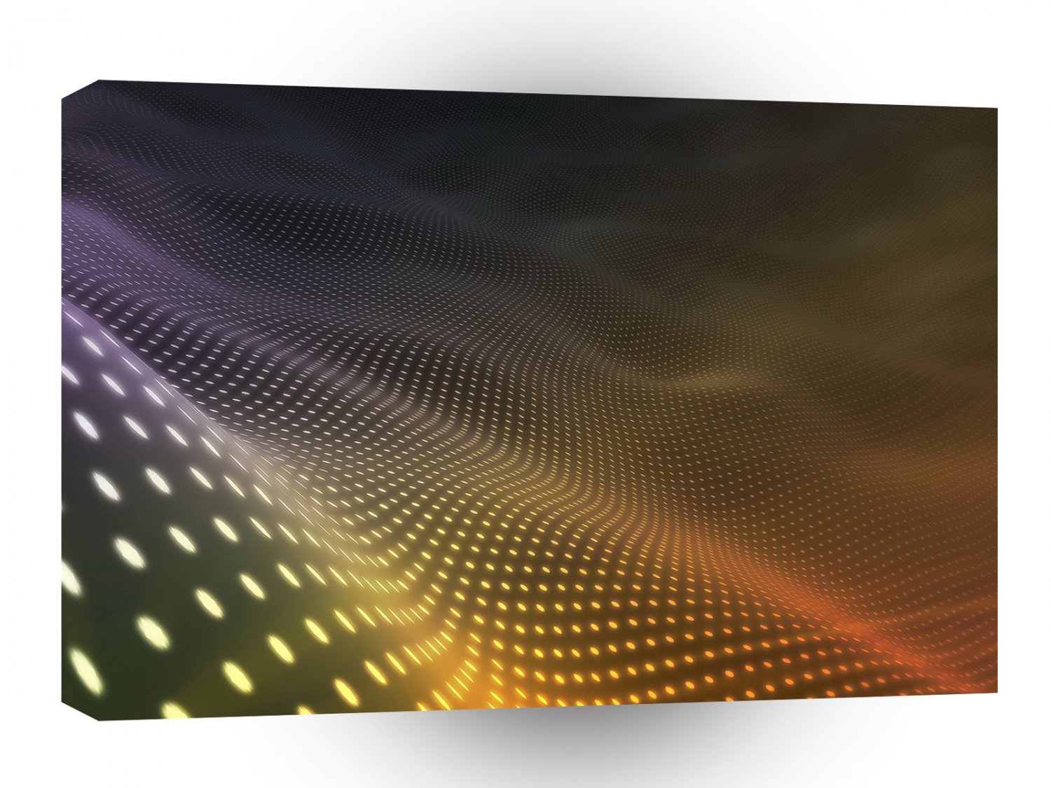 Abstract Colours Dot Scape Hills A1 Xlarge Canvas