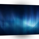 Abstract Colours Great White Blue A1 Xlarge Canvas
