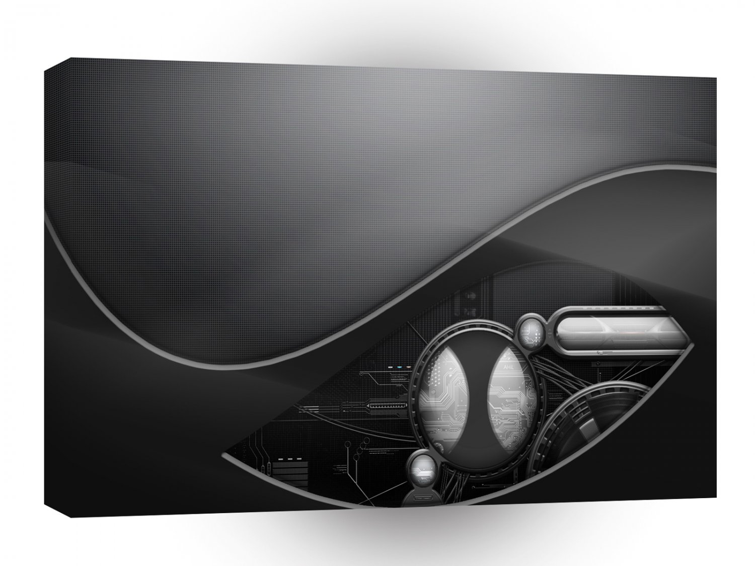 Abstract Cool Advanced Technology A1 Xlarge Canvas