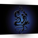 Abstract Cool Beast Fight A1 Xlarge Canvas