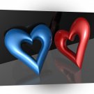 Abstract Cool Boy Girl Love A1 Xlarge Canvas