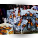 Abstract Cool Bud Party A1 Xlarge Canvas