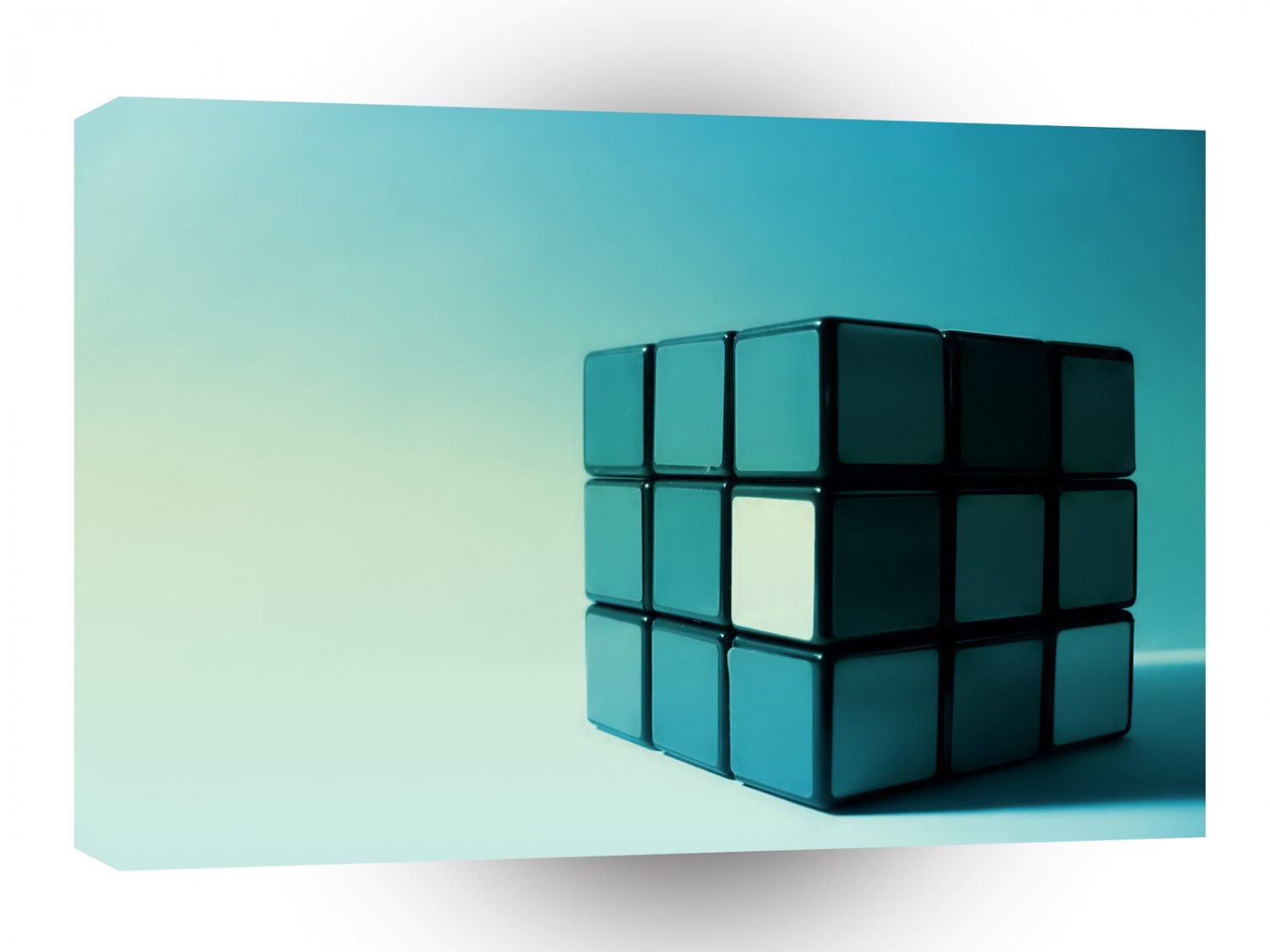 Abstract Cool Cube With In The Cubix A1 Xlarge Canvas