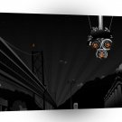 Abstract Cool Dark Painted Robot A1 Xlarge Canvas