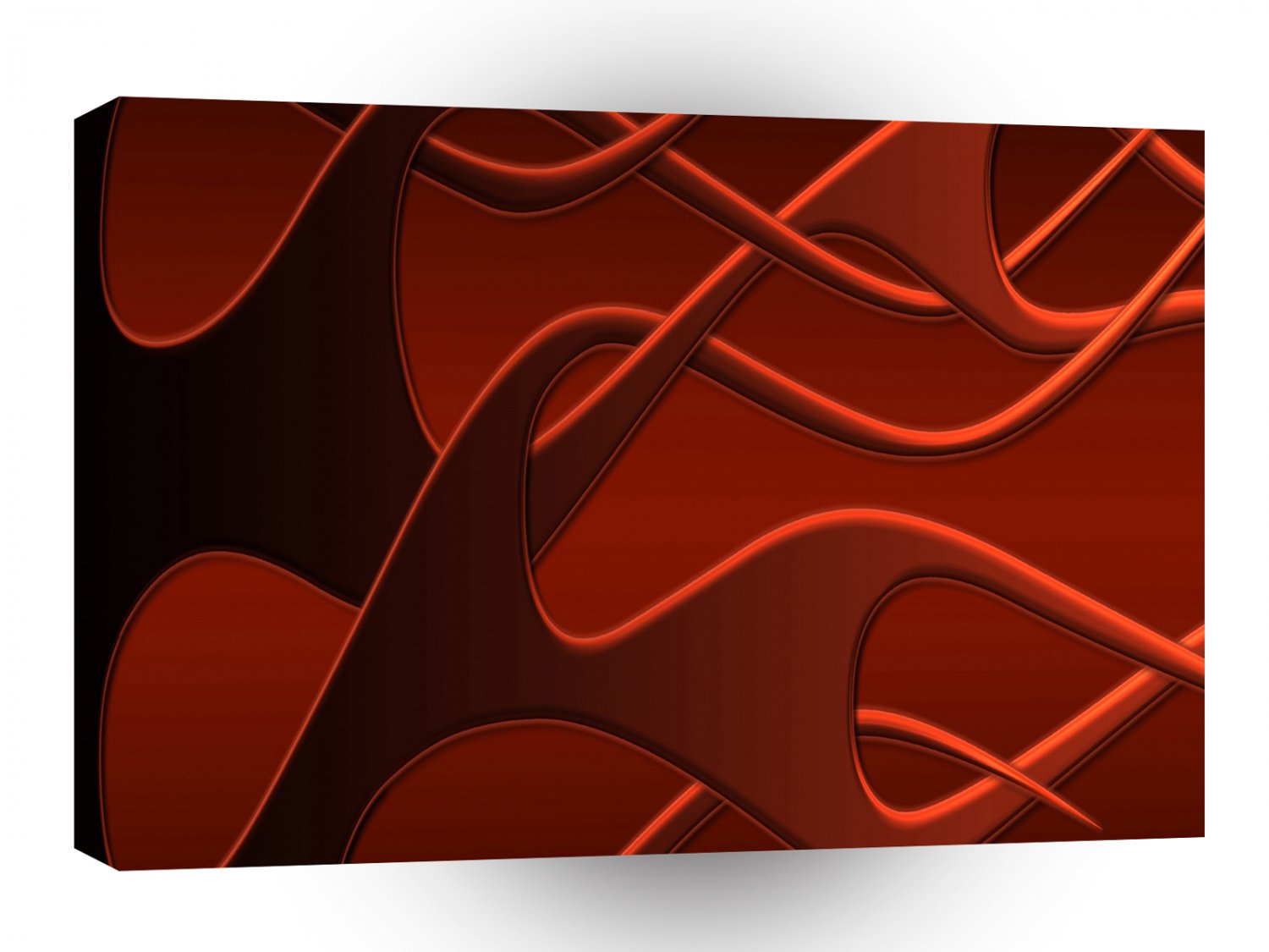 Abstract Cool Fire Mix A1 Xlarge Canvas