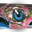 Abstract Cool Graffiti Eye A1 Xlarge Canvas