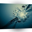 Abstract Cool Growing Beneath Light A1 Xlarge Canvas