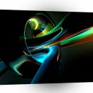 Abstract Cool Light Show A1 Xlarge Canvas