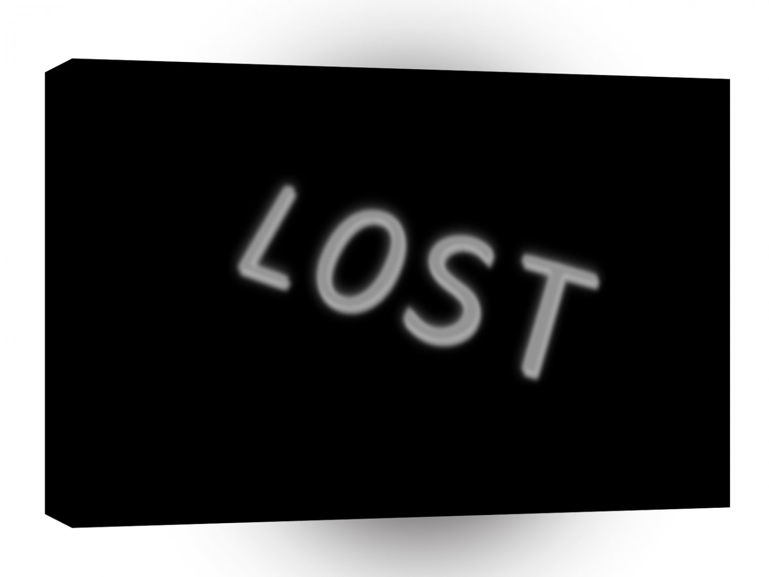 Abstract Cool Lost A1 Xlarge Canvas
