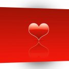 Abstract Cool Love Tear Apart A1 Xlarge Canvas