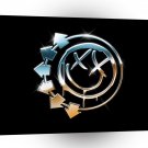 Abstract Cool Mercury Smiley A1 Xlarge Canvas