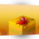 Abstract Cool Octopus Gamer A1 Xlarge Canvas