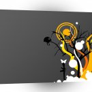 Abstract Cool Peace Within Without A1 Xlarge Canvas