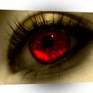 Abstract Cool Red Eye A1 Xlarge Canvas