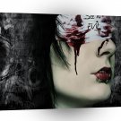 Abstract Cool See No Evil A1 Xlarge Canvas