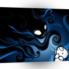 Abstract Cool Sleepy Ghost A1 Xlarge Canvas