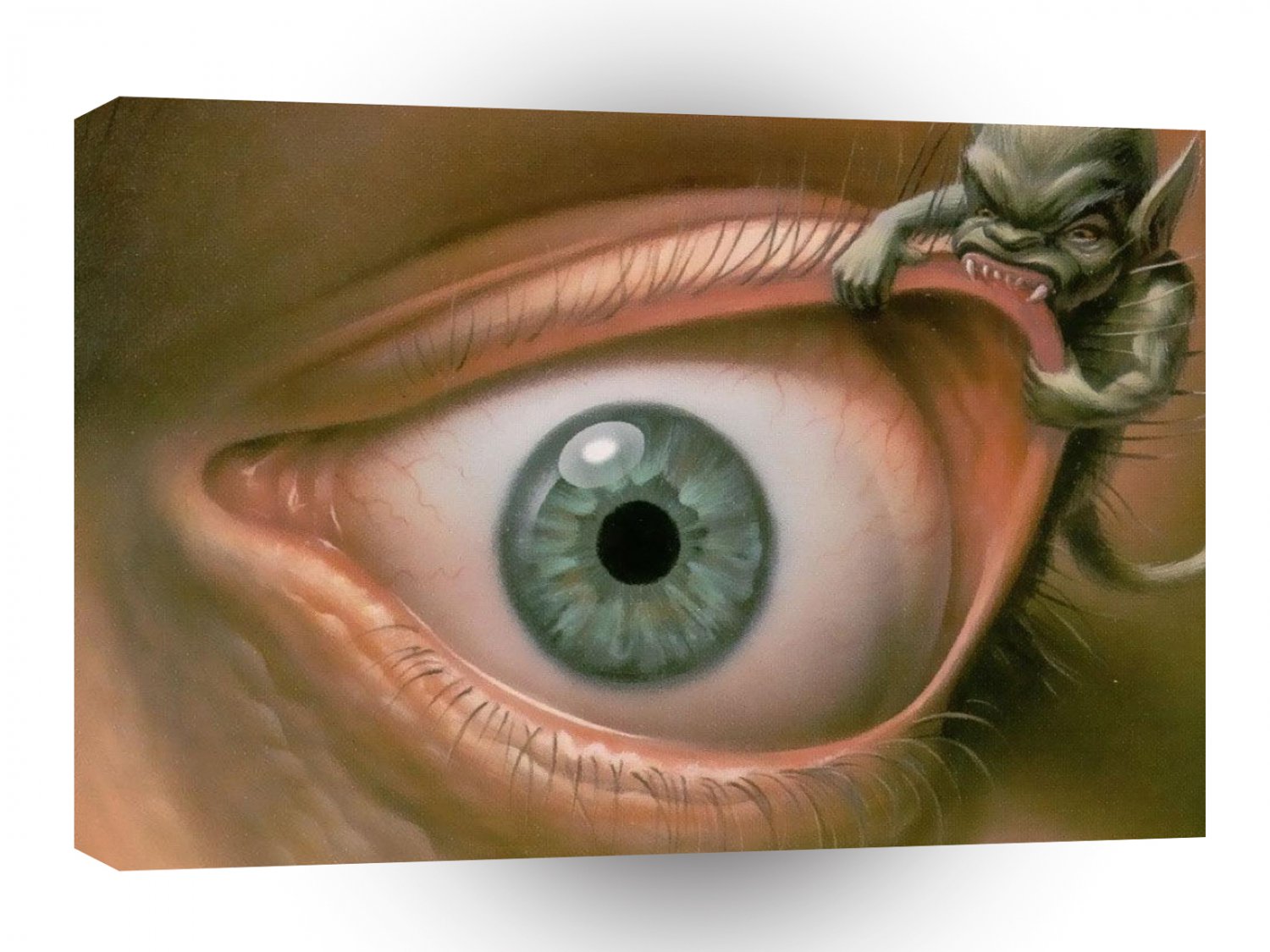 Abstract Cool Sore Eye A1 Xlarge Canvas