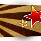 Abstract Cool Star Players Stripes A1 Xlarge Canvas