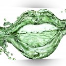 Abstract Cool Water Mouth A1 Xlarge Canvas