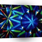 Abstract Crystal Reflect Bright Diamond A1 Xlarge Canvas