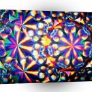 Abstract Crystal Reflect Bubbles A1 Xlarge Canvas