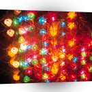 Abstract Crystal Reflect Coloured A1 Xlarge Canvas