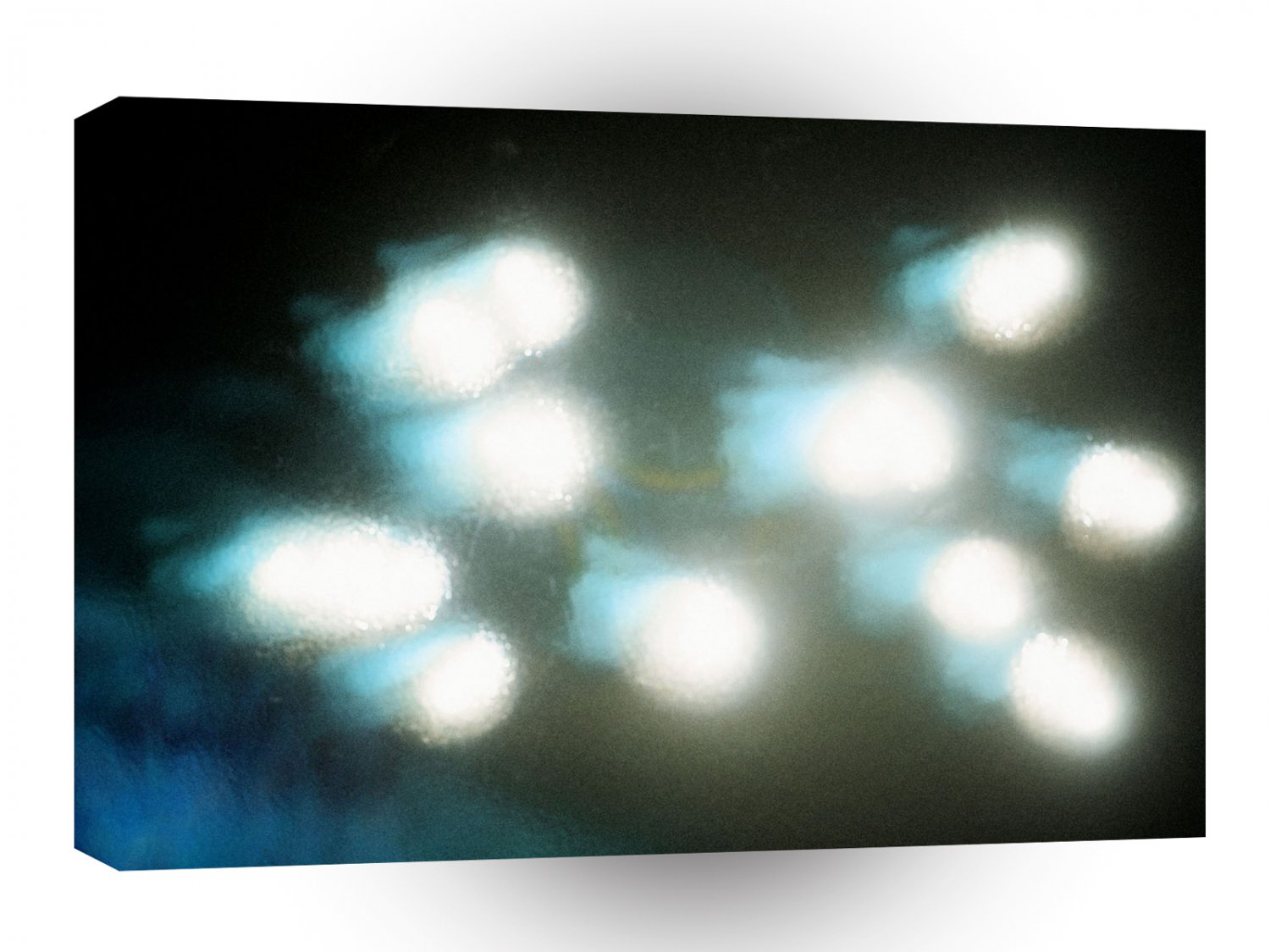 Abstract Crystal Reflect Comets A1 Xlarge Canvas