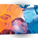 Abstract Crystal Reflect Cubes A1 Xlarge Canvas