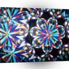 Abstract Crystal Reflect Eyes A1 Xlarge Canvas