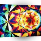 Abstract Crystal Reflect Fairground A1 Xlarge Canvas