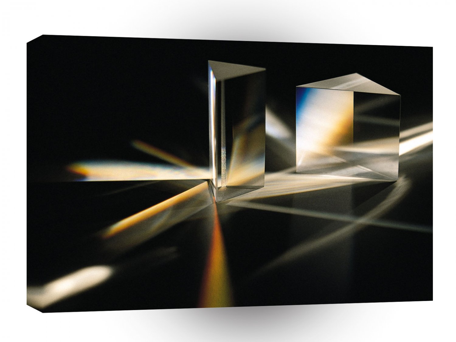 Abstract Crystal Reflect Gem A1 Xlarge Canvas