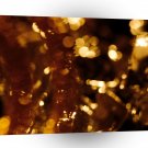 Abstract Crystal Reflect Gold Finger A1 Xlarge Canvas