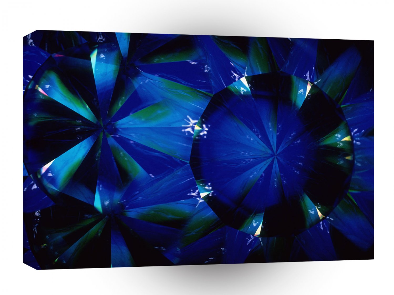 Abstract Crystal Reflect Haunt A1 Xlarge Canvas