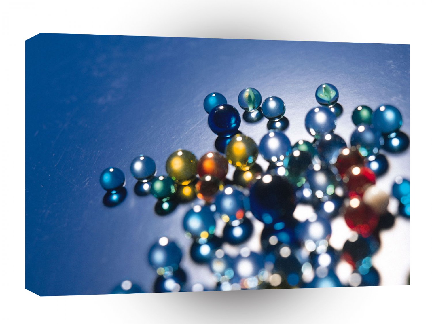 Abstract Crystal Reflect Marbles A1 Xlarge Canvas