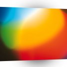 Abstract Crystal Reflect Mix Paint A1 Xlarge Canvas